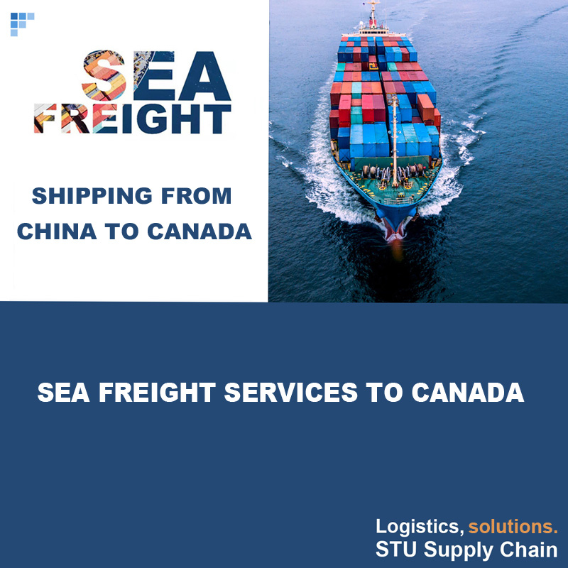 中国からカナダへの船便 |FCL 配送 |LCL発送 |ドアツードアサービス