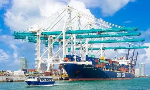 米国で最も混雑するコンテナ港トップ 10 - マイアミ