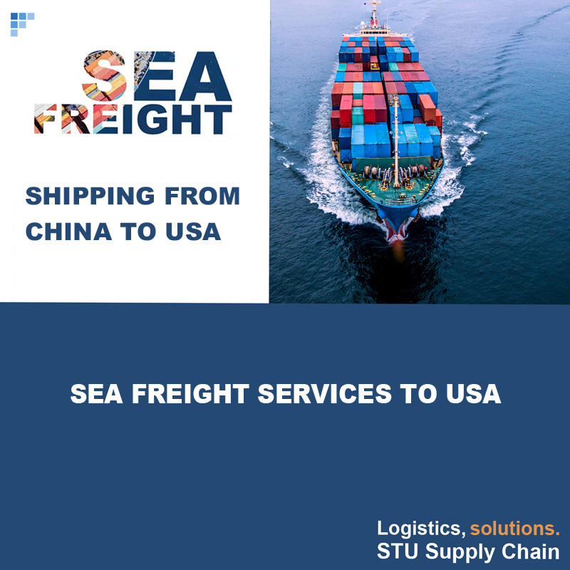 中国から米国への船便 |LCL配送 |FCLの出荷 |戸別配達
